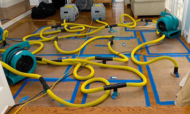 Professional Crawl Space Water Removal technician working in Unionville Center, OH